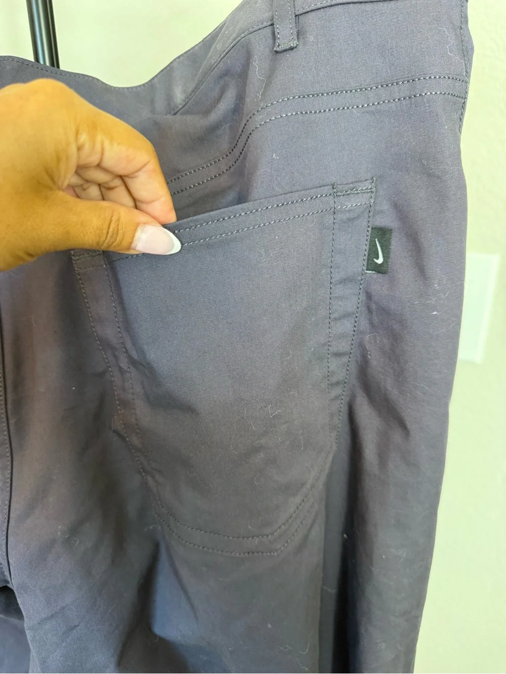 Nike Men’s Dark Purple Slim Chinos/ golf - Picture 3 of 6